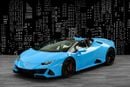 Lamborghini Huracan Evo Spyder LAMBORGHINI | HURACAN EVO SPYDER | BLUE CEPHEUS COLOR | CARBON INTERIOR