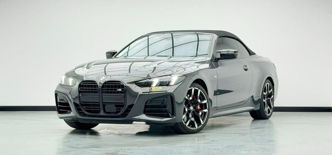 بي أم دبليو M440i 2025 BMW M440i xDrive Cabriolet, July/2029 BMW Warranty + Service Package, Full BMW Service History,