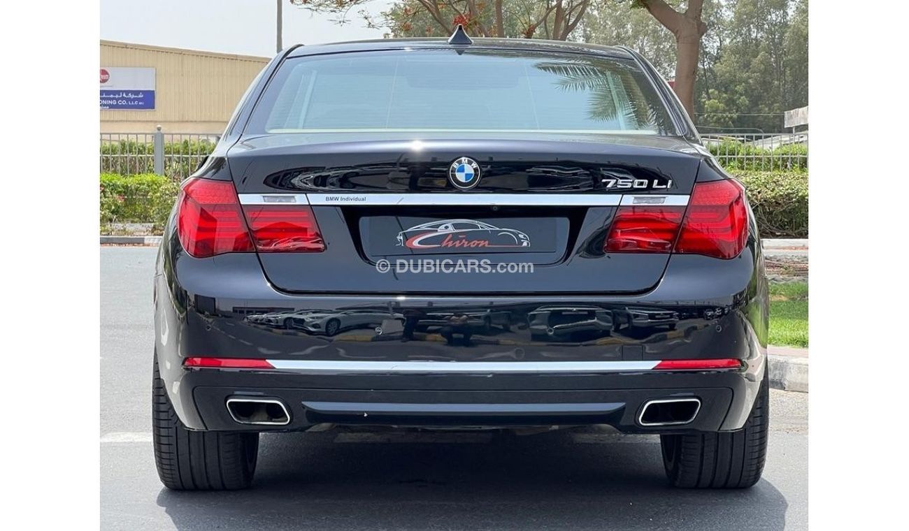 BMW 750Li UAE Edition BMW 750LI 2014 GCC INDIVIDUAL TOP RANGE SERVICE HISTORY IN PERFECT CONDITION