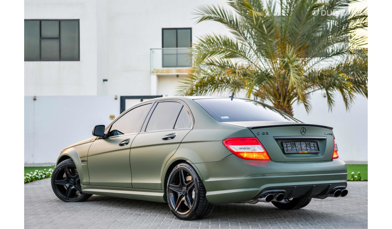 Mercedes-Benz C 63 AMG 6.3L V8 AMG