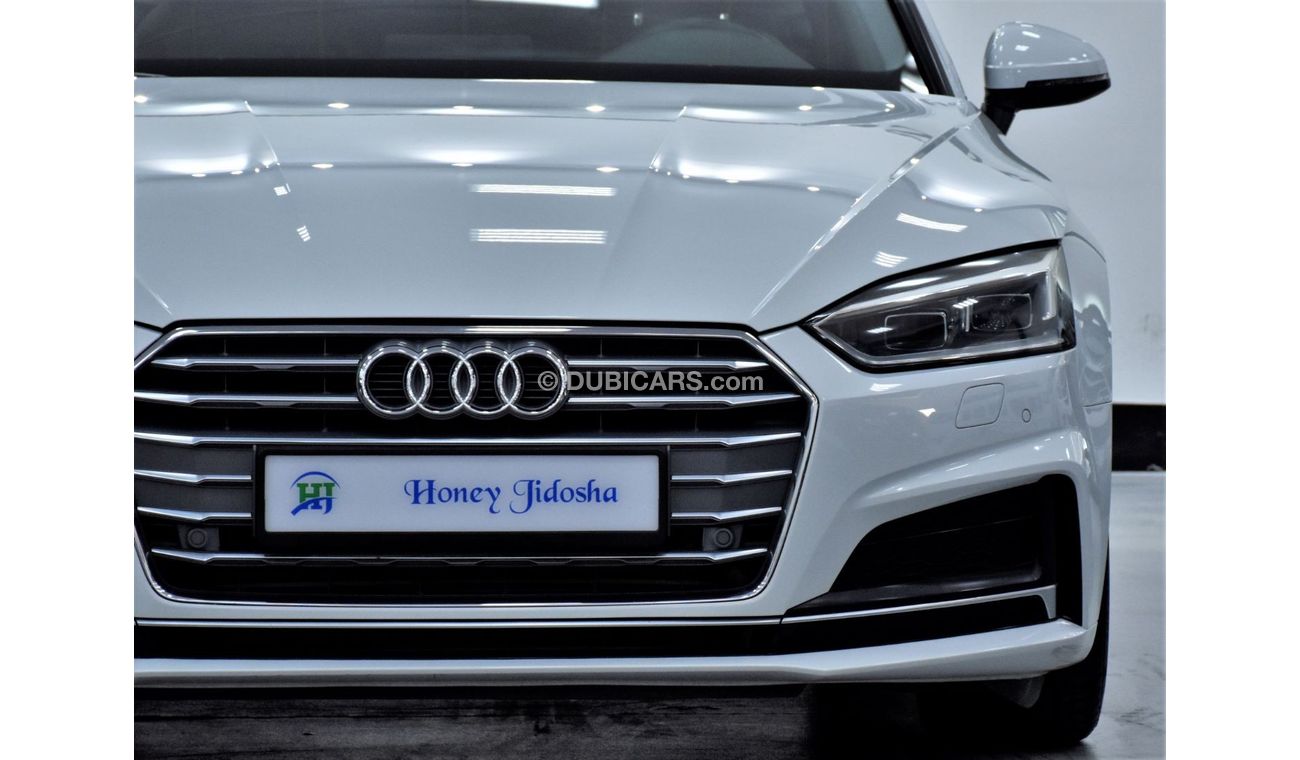 Audi A5 EXCELLENT DEAL for our Audi A5 40TFSi S-Line ( 2017 Model ) in White Color GCC Specs