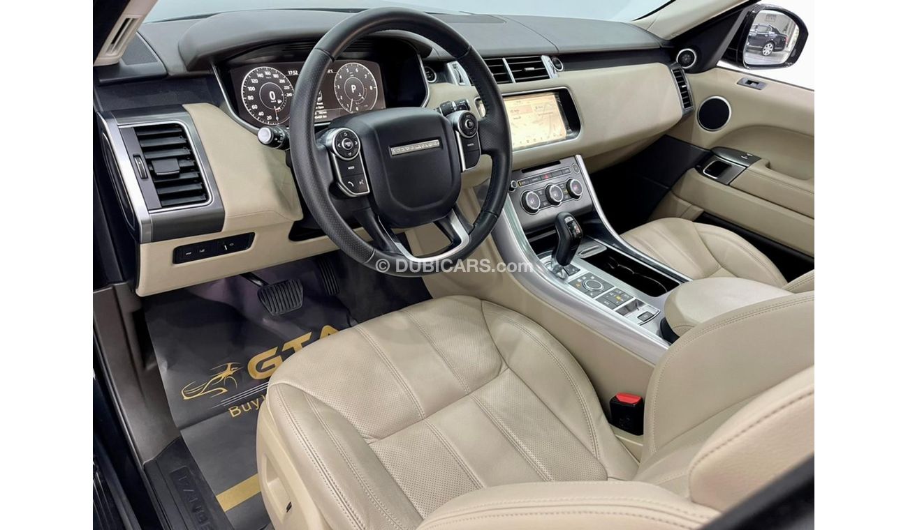 Land Rover Range Rover Sport 2017 Range Rover Sport SE Supercharged, Range Rover Warranty, Full Service History, GCC, Low Kms!
