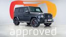 Mercedes Benz G63 AMG Std 4.0L UAE's Very Best Example | AED 8,853 Per Month