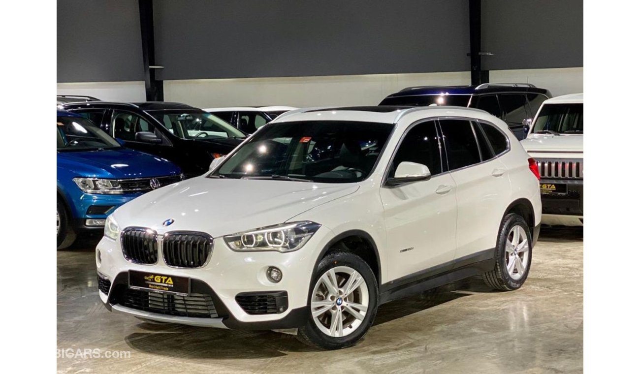 BMW X1 2017 BMW X1 sDrive20i, Warranty, Service History, GCC