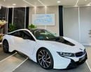 بي أم دبليو i8 ELITE BMW I8 || GCC II FULLY LOADED || ACCIDENT FREE || VERY LOW MILEAGE || F.S.H BMW