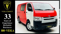 Toyota Hiace HIACE + 6 SEATERS + BOX + LONG WHEEL BASE + USB / GCC / 2017 / UNLIMITED MILEAGE WARRANTY / 952 DHS