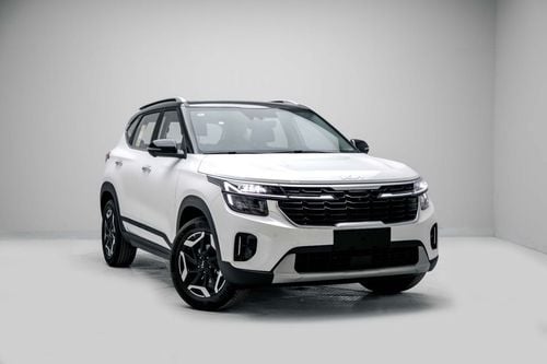 Kia Seltos PREMIUM 1.5L - White & Black Inside Black | Export Only