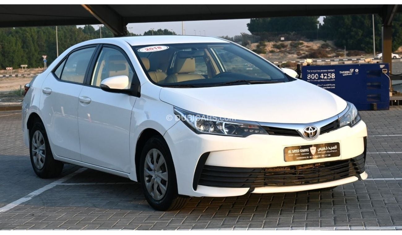 Toyota Corolla XLI 2018 GCC EXCELLENT CONDITION WITHOUT ACCIDENT