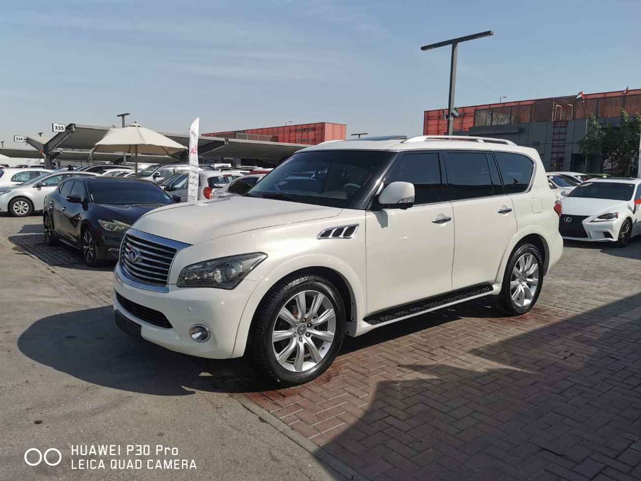 إنفينيتي QX80 فخامة وأداء بحالة ممتازة