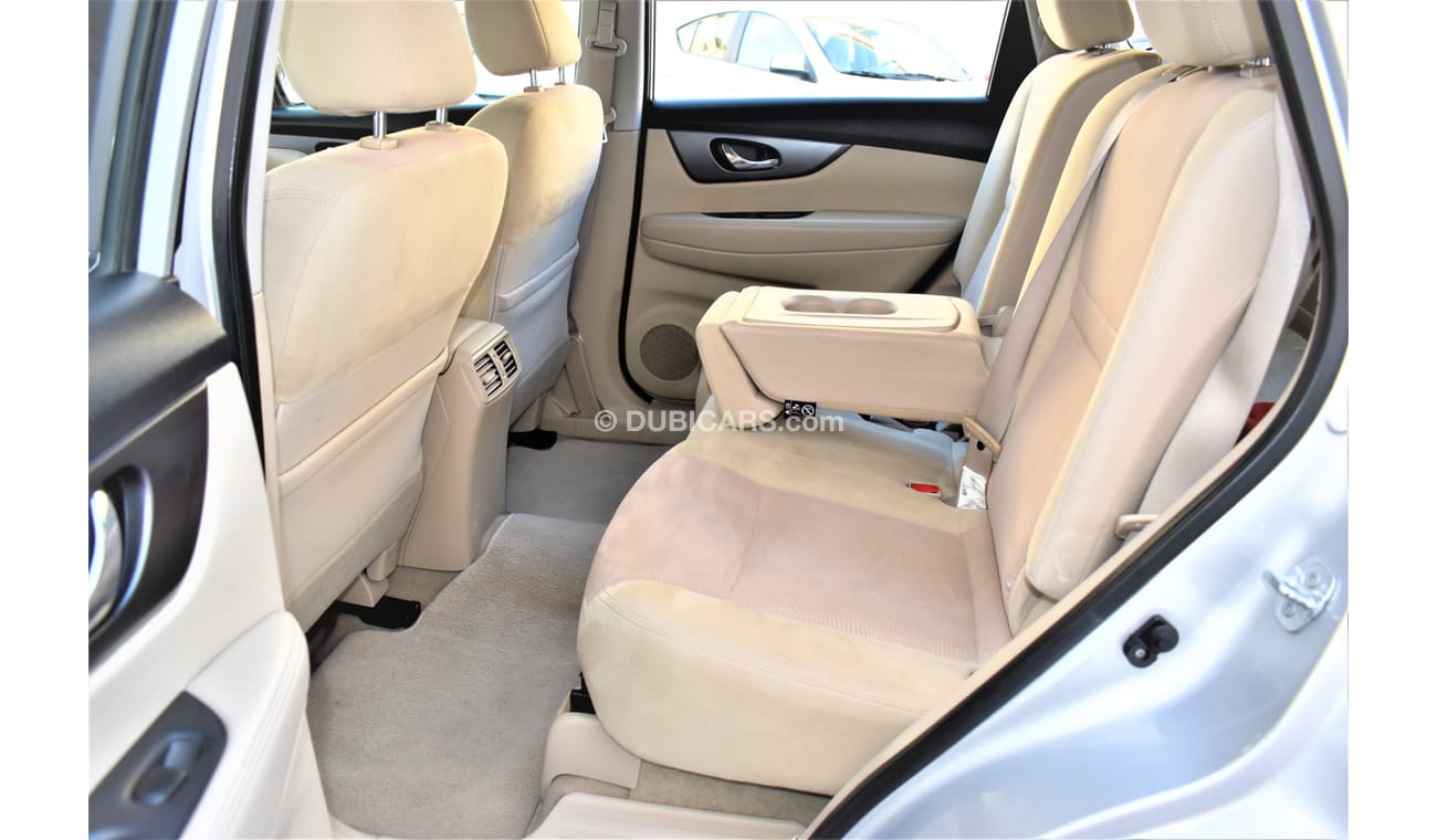 Nissan X Trail 2.5L S 4WD 5 SEATER SUV 2016 GCC SPECS DEALER WARRANTY