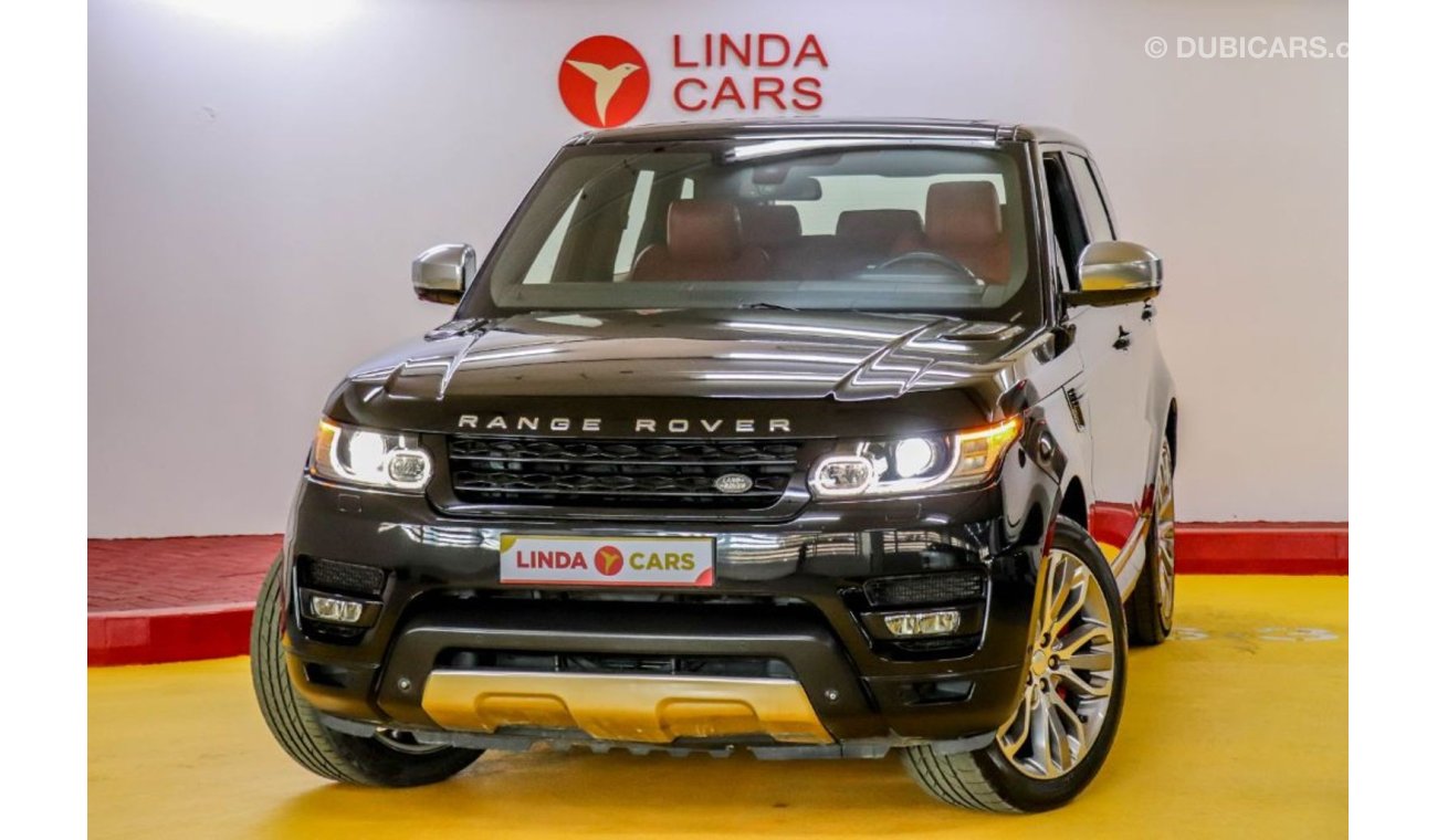 لاند روفر رانج روفر سبورت سوبرتشارج Range Rover Sport V8 Supercharged GCC under Warranty with Zero Down-Payment.