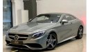 Mercedes-Benz S 63 AMG 2015 Mercedes S-63 AMG Coupe, Warranty, Service History, GCC