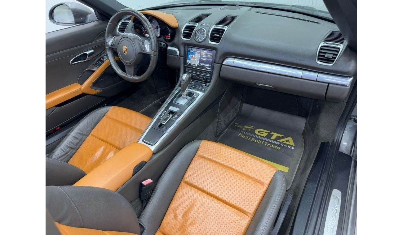 بورش بوكستر 718 S 2014 Porsche 718 Boxster S, Full Service History, Sport Chrono Package, GCC