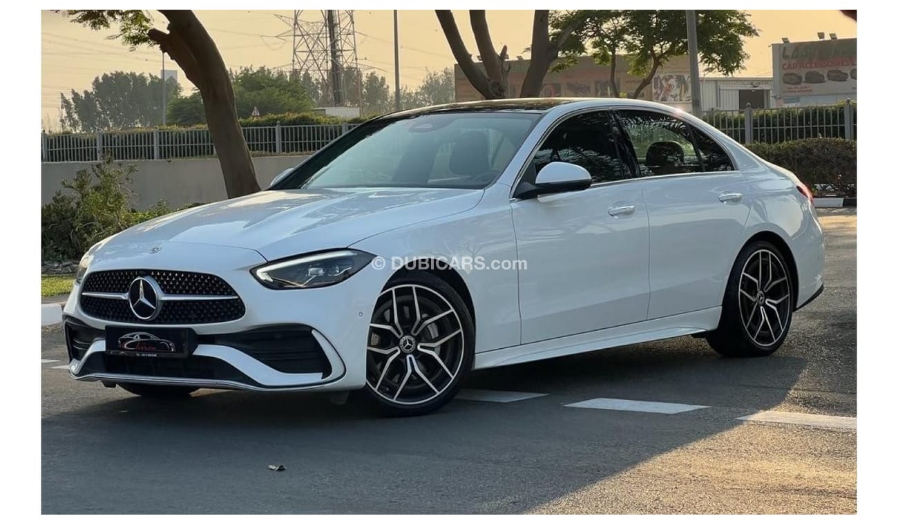 Mercedes-Benz C 200 MERCEDES BENZ C200 1.5L GCC FULL OPTIONS UNDER WARRANTY WITH CERVICE CONTRACT 2027 (