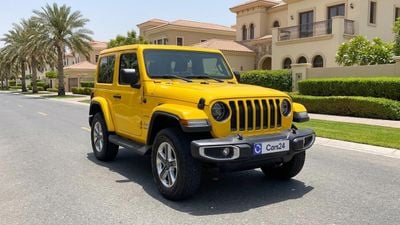 Jeep Wrangler SAHARA 2019 | AED 1392/Month | 0 DP | 30 Day Return | Warranty | Service History