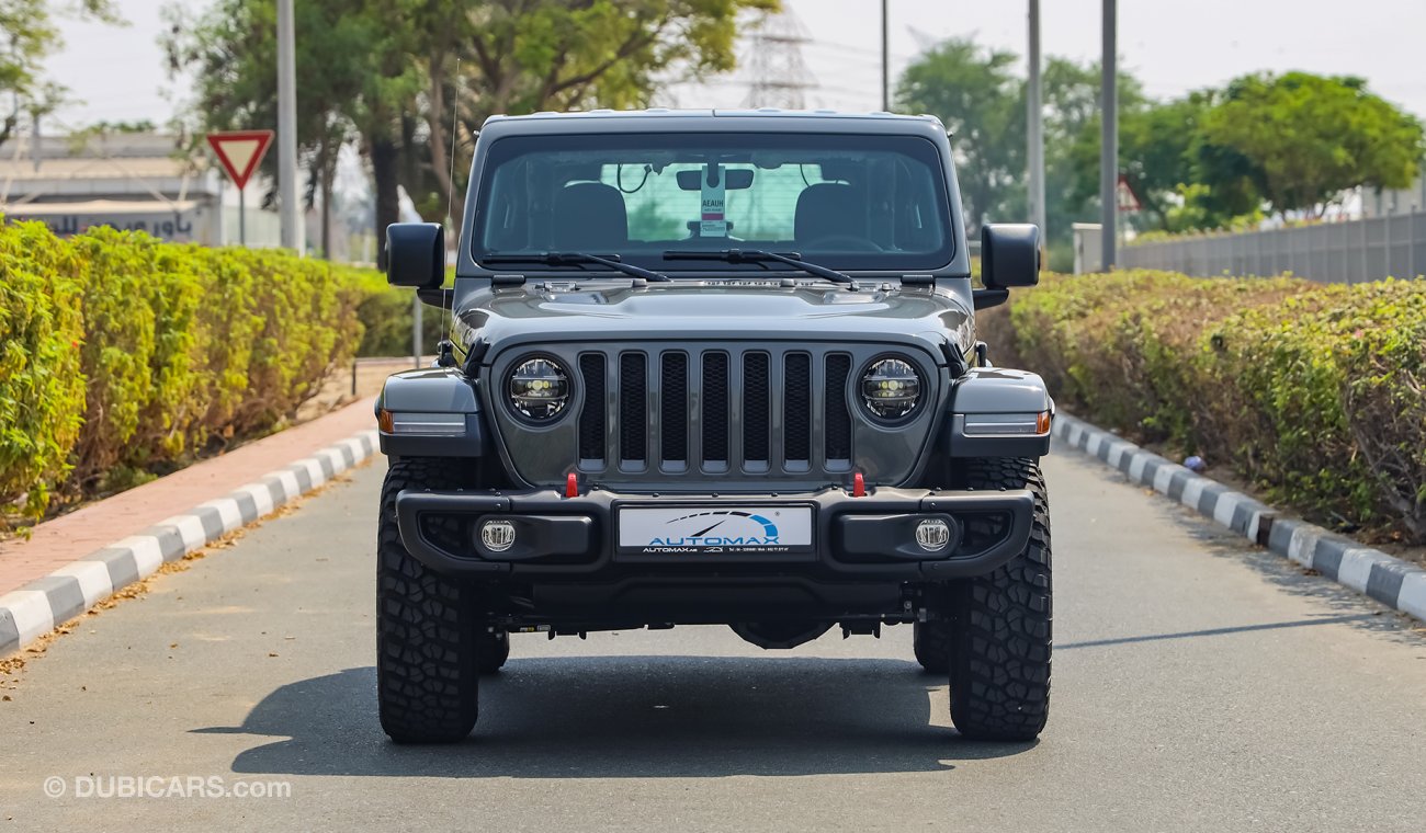 Jeep Wrangler Rubicon 4X4 V6 3.6L , GCC , 2021 , 0Km , W/3 Yrs or 60K Km WNTY @Official Dealer