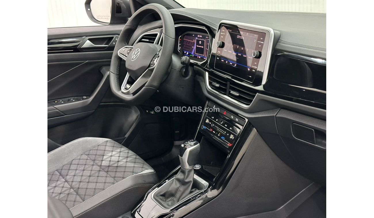 Volkswagen T ROC 2023 Volkswagen T-Roc R-Line, March 2026 VW Warranty, March 2027 VW Service Contract, Low Kms, GCC