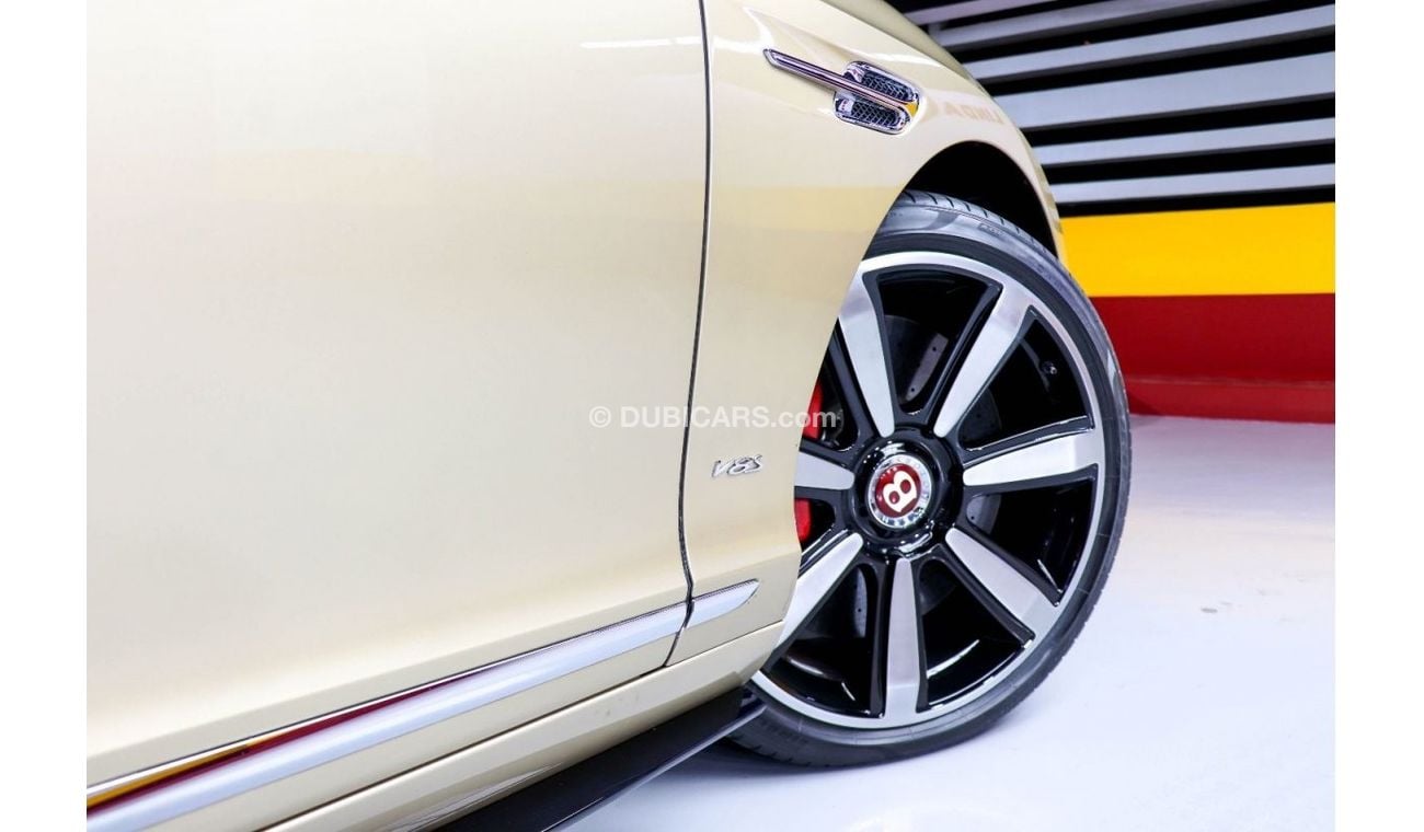 Bentley Continental GT RESERVED ||| Bentley Continental GT V8 S 2017 GCC under Warranty with Flexible Down-Payment.