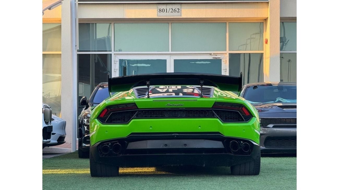 لامبورغيني هوراكان LP610-4 لمبرجيني هوراكان LP 610  خليجي 2016 صبغ وكالة بحالة الوكالة  فل اوبشن فل كاربن لون مميز