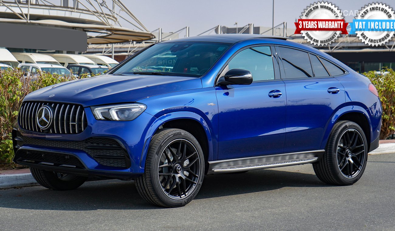 Mercedes-Benz GLE 53 AMG , NIGHT PACKAGE , V6 , GCC , 2021 , 0Km , With 3 Yrs or 100K Km WNTY