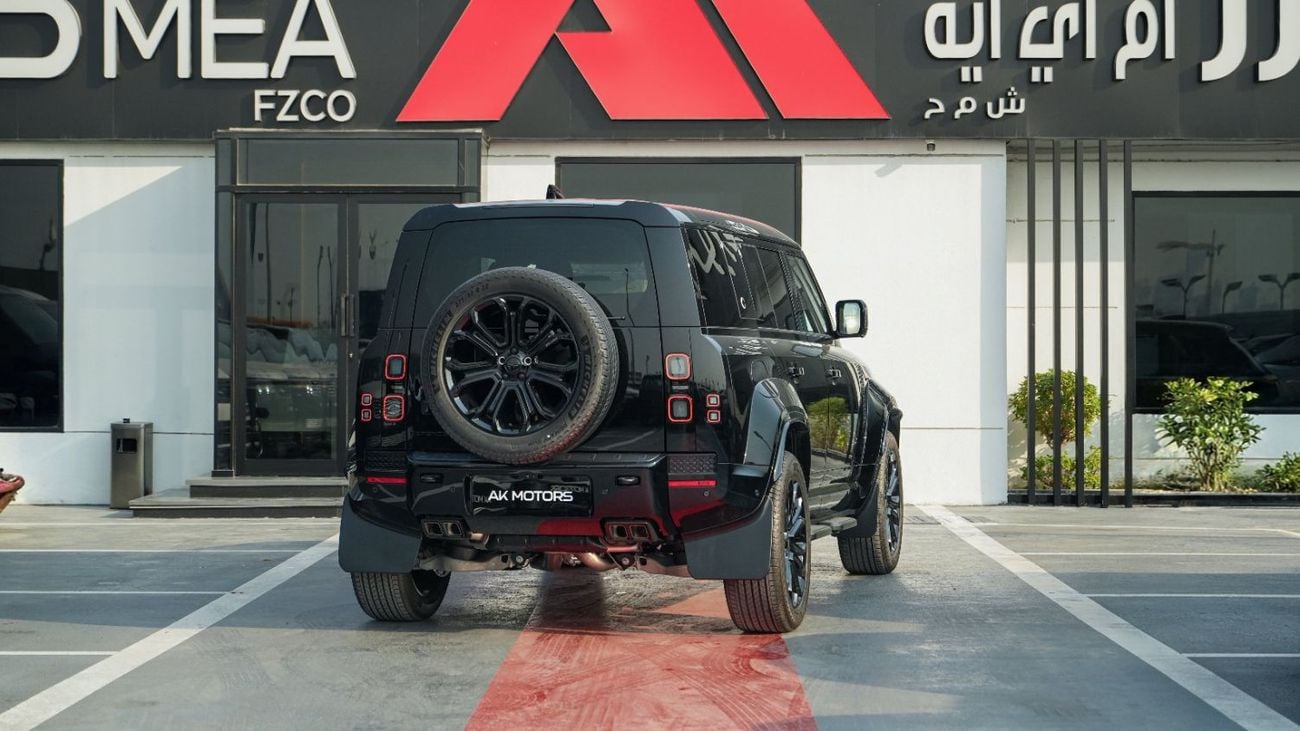 لاند روفر ديفندر 110 OCTA  P635 Black-Black 2026MY Export Only