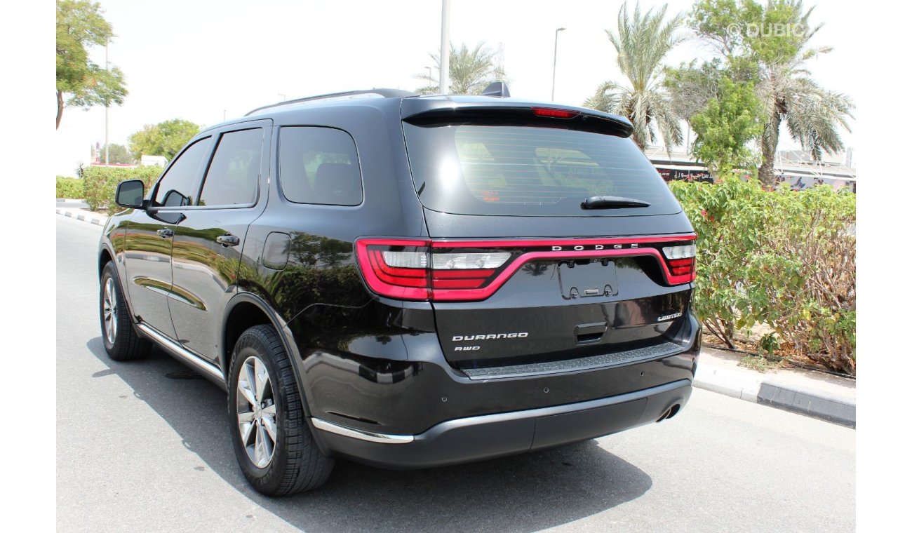 Dodge Durango 2014/ LIMITED/ GCC/ V6/ TOP SPECS/ FULL DODGE SERVICE HISTORY / 100% FREE OF ACIDENT