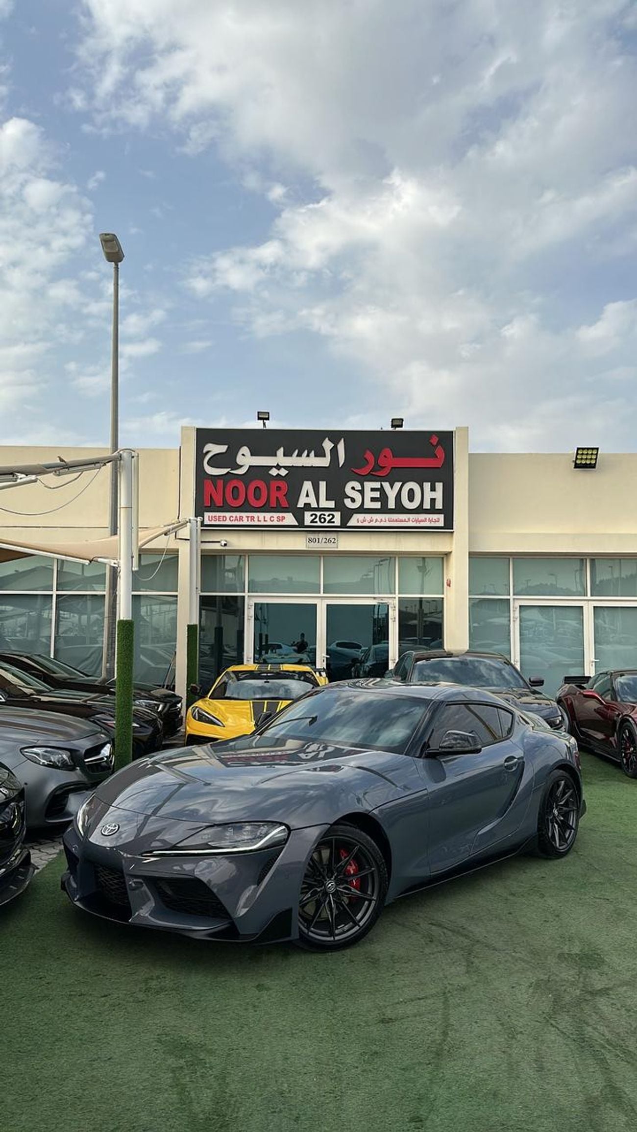 Toyota Supra GR GCC 4000 km only