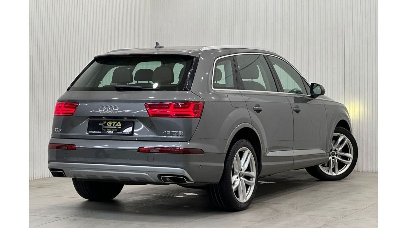 أودي Q7 2018 Audi Q7 45 TFSI Quattro 7 Seater, Warranty, Full Service History, GCC
