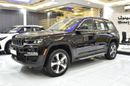 Jeep Grand Cherokee EXCELLENT DEAL for our Jeep Grand Cherokee 4x4 Limited ( 2025 Model ) in Black Color GCC Specs