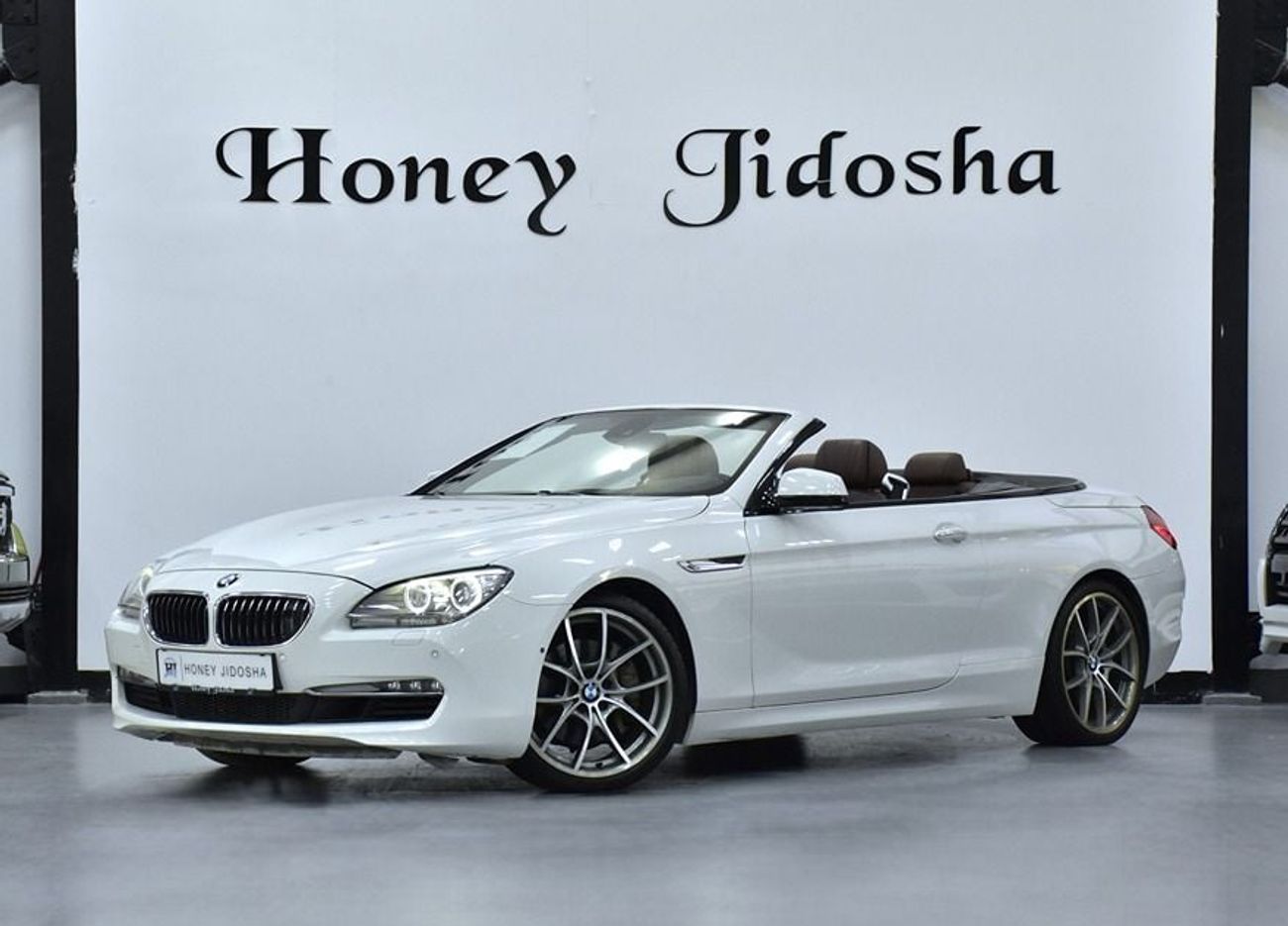 BMW 650i EXCELLENT DEAL for our BMW 650i CONVERTIBLE ( 2011 Model ) in White Color GCC Specs