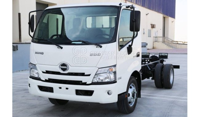Hino 300 714 Chassis, 4.2 Tons (Approx.), Single cabin with TURBO, ABS and AIR BAG MY23 (Export Only)