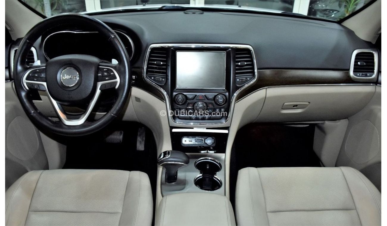 Jeep Grand Cherokee EXCELLENT DEAL for our Jeep Grand Cherokee Limited 4x4 V8 ( 2014 Model ) in White Color GCC Specs