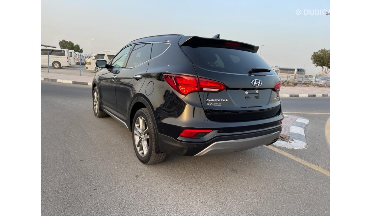 Hyundai Santa Fe LIMITED EDITION PANORAMIC TURBO ENGINE 2.0L V4 2018 AMERICAN SPECIFICATION