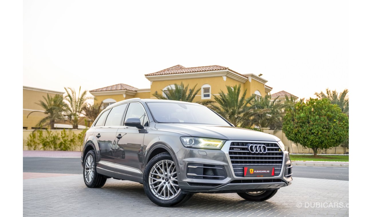 Audi Q7 2,135 P.M | 0% Downpayment | Full Option | Exceptional Condition