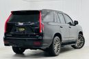 Cadillac Escalade 2021 Cadillac Escalade, Agency Warranty + Service Contract, Full Service History, GCC