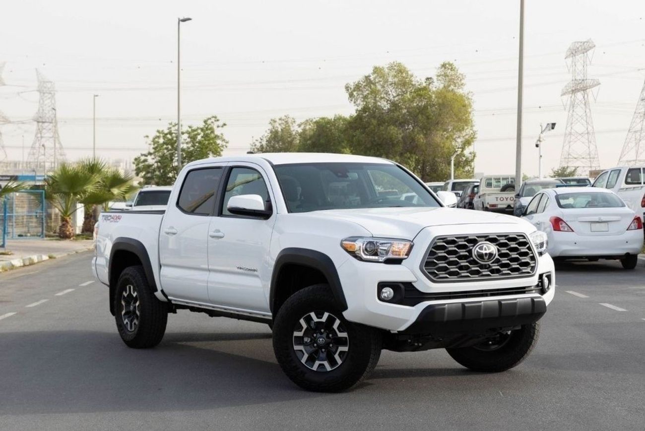 Toyota Tacoma 2022 Toyota Tacoma 3.5 TRD Sport- White inside Black | Export Only