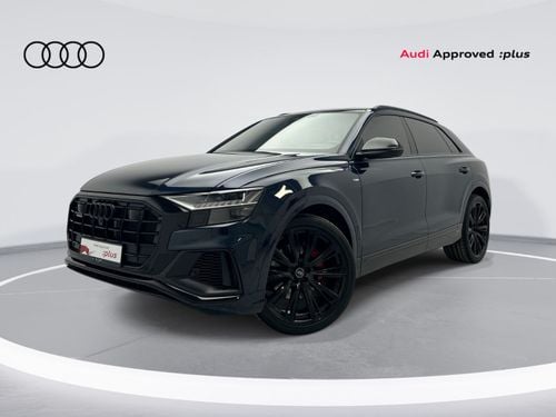 Audi Q8 55 TFSI quattro (340 HP) Crimson Red Edition (Ref# 53845)