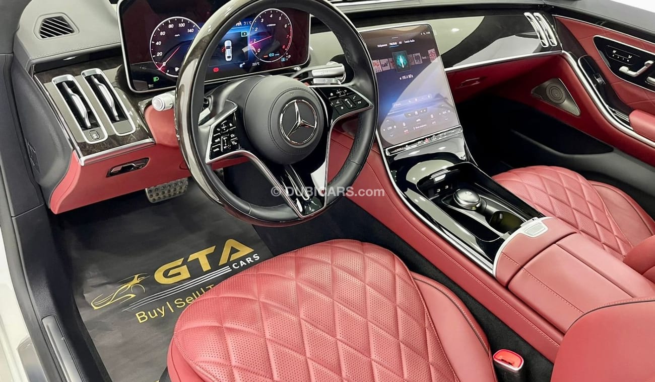 Mercedes-Benz S 580 4M Exclusive 2022 Mercedes S580 4matic, Mercedes Warranty + Service Contract, GCC