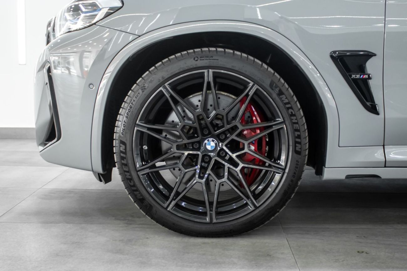 BMW X6M Competition 4.4L BMW X3M COMPETITION 2022 | GCC SPEC | NARDO GREY | RED INTERIOR | WARRANTY  SERVICE