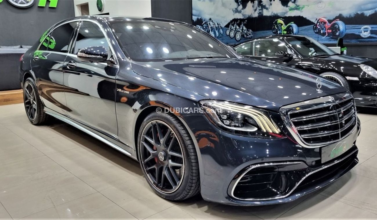 Mercedes-Benz S 63 AMG Std MERCEDES-AMG S63 2016 IN BEAUTIFUL SHAPE FOR 189K AED ONLY.