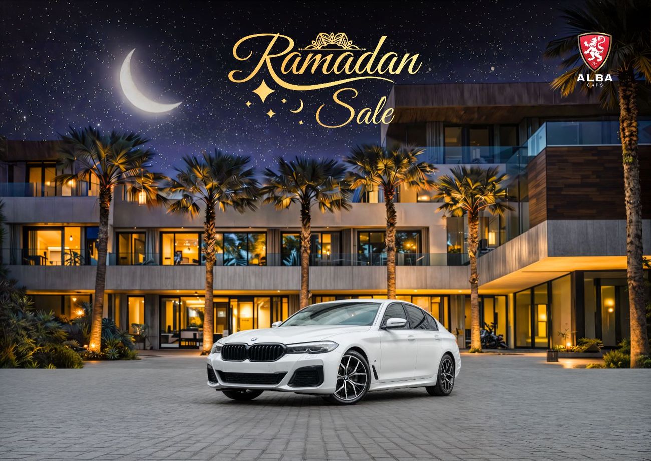 بي أم دبليو 520i 520i M-Kit | 2,997 P.M | 0% Downpayment | BMW Warranty! | Ramadan Offer!