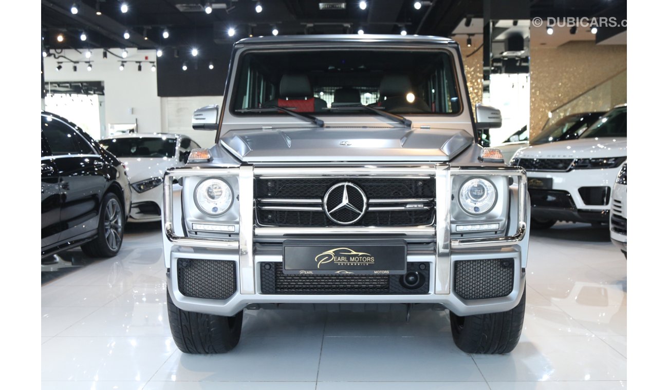 مرسيدس بنز G 63 AMG ((WARRANTY UNTIL MAR.2022)) MERCEDES BENZ G63 ( low mileage ) SUPERB CONDITION