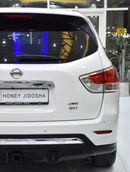 نيسان باثفايندر EXCELLENT DEAL for our Nissan Pathfinder SV 4WD ( 2014 Model ) in White Color GCC Specs