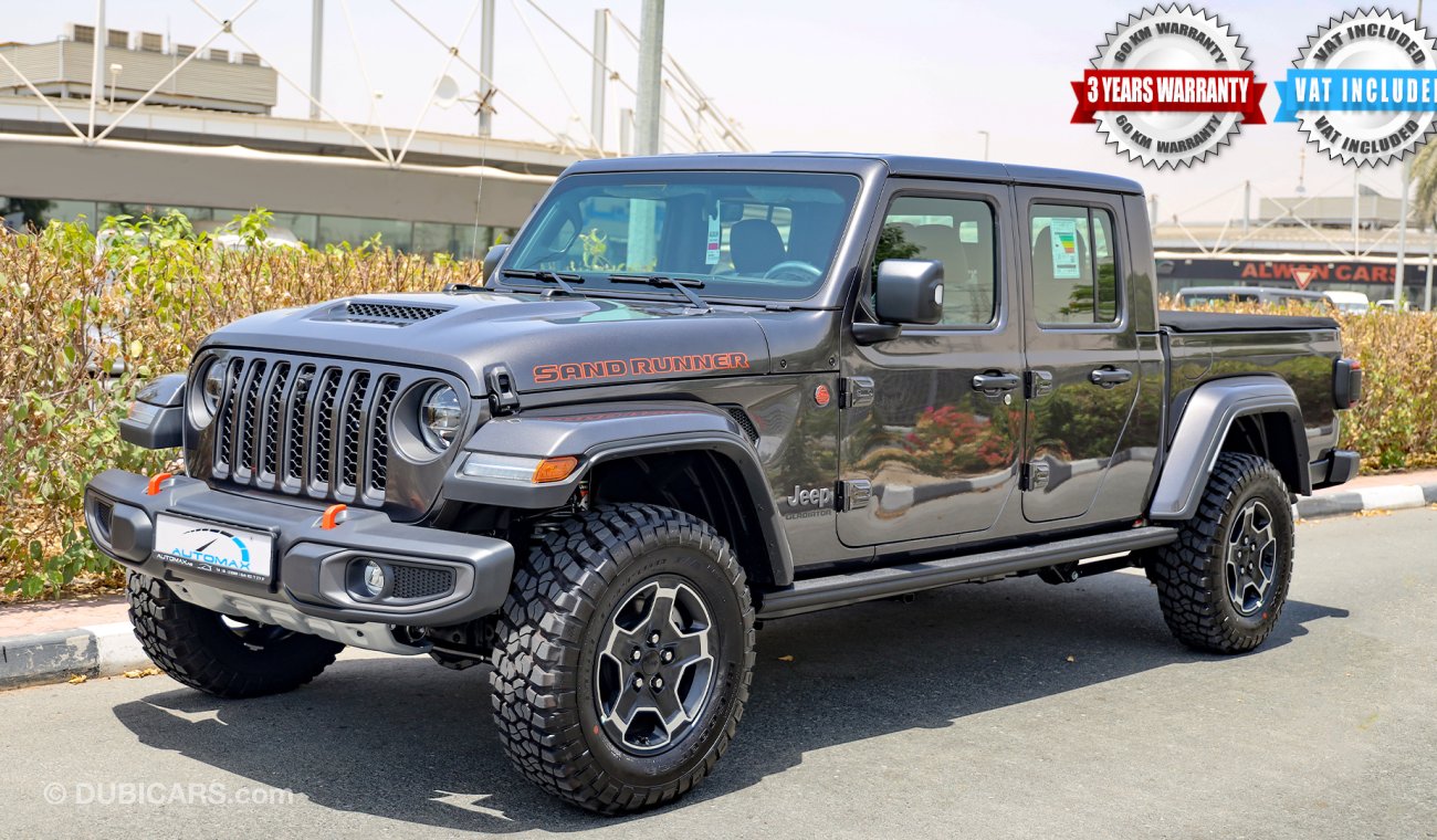 Jeep Gladiator Mojave Sand Runner 4X4 , GGC , 2021 , W/3 Yrs or 60K Km WNTY @Official Dealer