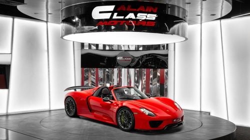 Porsche 918 Spyder - 2015 - Euro Specs