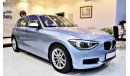 BMW 116i AMAZING !!!! BMW 116i 2014 Model GCC Specs