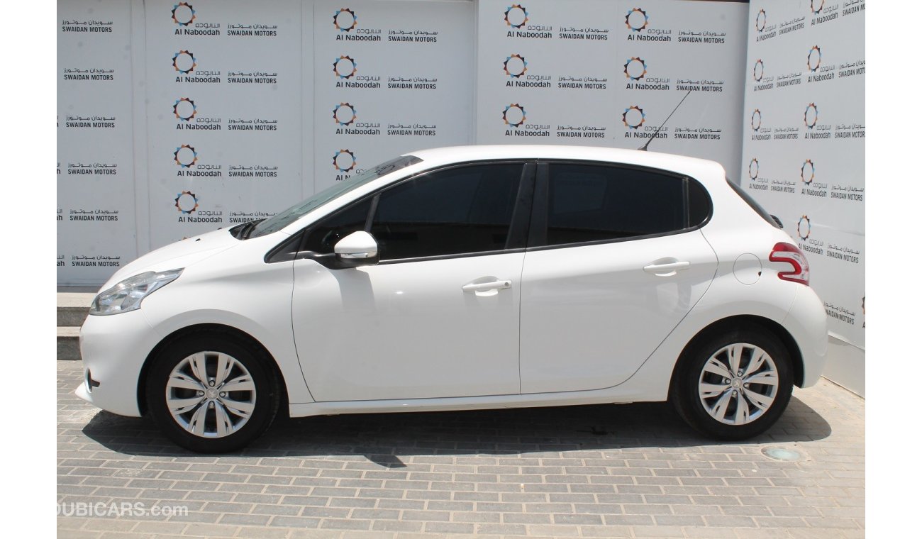 Peugeot 208 1.6L 2016 MODEL GCC SPECS