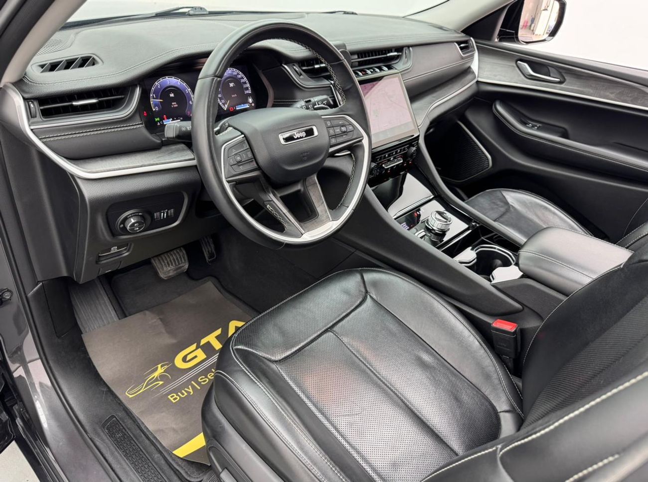 جيب جراند شيروكي L Limited 3.6L 2022 Jeep Grand Cherokee L Limited, 2027 Jeep Warranty, 2027 Jeep Service Pack, GCC