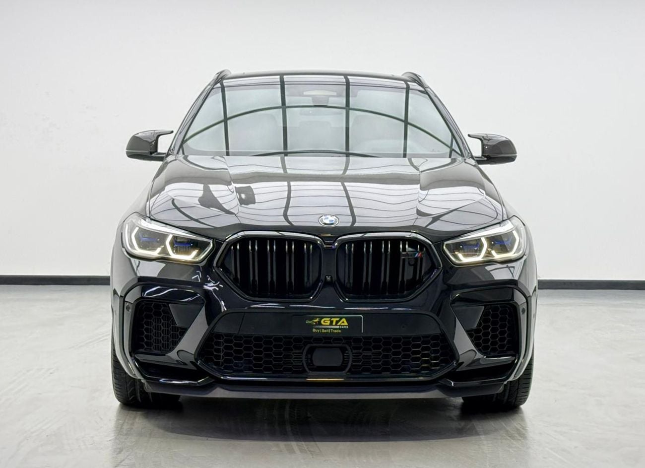 بي أم دبليو X6 M 2021 BMW X6M Competition, Warranty, Full BMW Service History, Carbon Fiber Interior, GCC