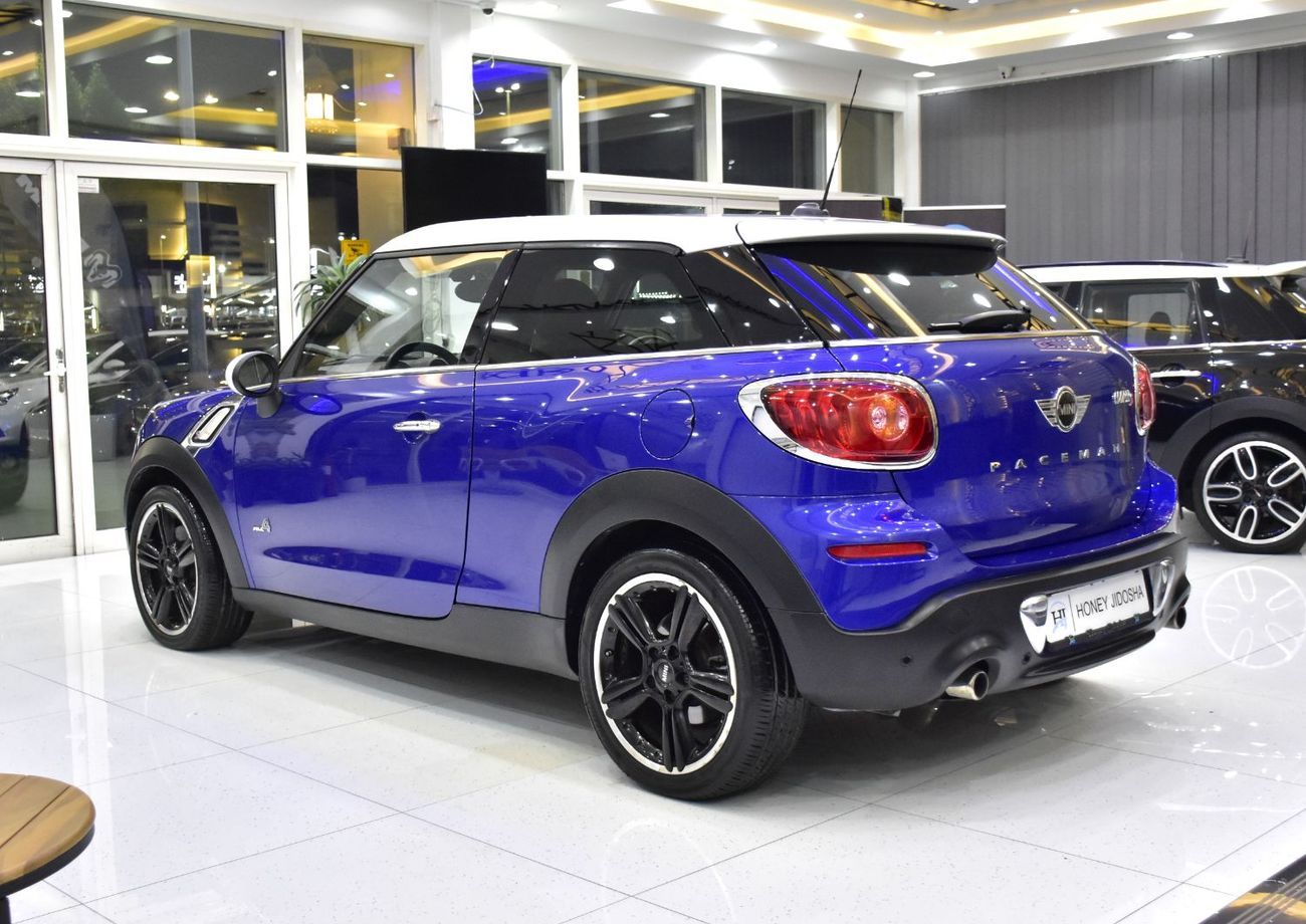 ميني كوبر إس بايسمان EXCELLENT DEAL for our Mini Paceman Cooper S ( 2013 Model ) in Blue Color GCC Specs